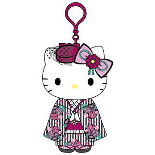 MASCOT CLIP ON RETRO MODERN KIMONO KT