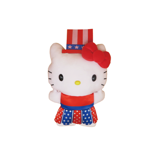 10 IN PLUSH AMERICAN FLAT KT