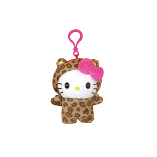 MASCOT CLIP ON LEOPARD FLAT KT