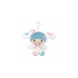 MASCOT CLIP ON KIKI WHITE BUNNY TS