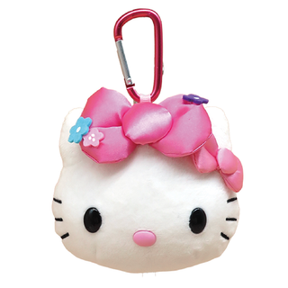 SHOPPING BAG IN POUCH FLOWER KT