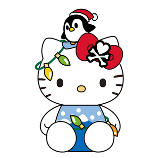 8 IN PLUSH SNOWFALL CHRISTMAS TOKIDOKI KT