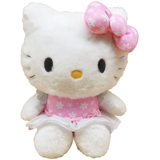 12 IN PLUSH KT SNOW FLAKE MX