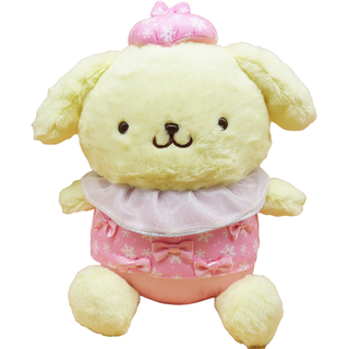 12 IN PLUSH PN SNOW FLAKE MX