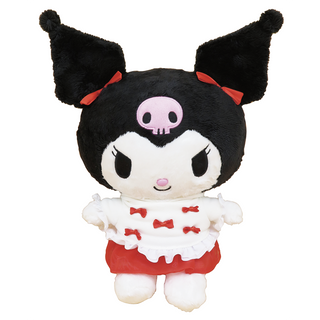 10 IN PLUSH KU RED DRESS GIRLS MX