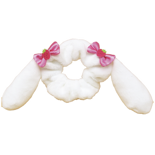 SCRUNCHIE W/EARS CN STRAWBERRY MILK MX