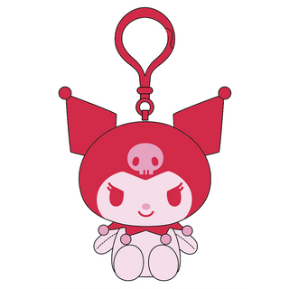 MASCOT CLIP ON KU PINK X RED MX