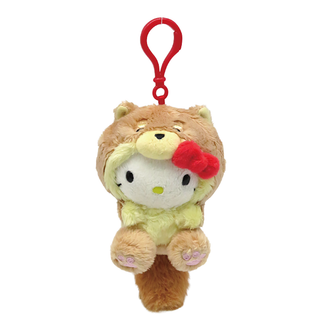 MASCOT CLIP ON SHIBA FLUFFY TAIL ANIMAL KT