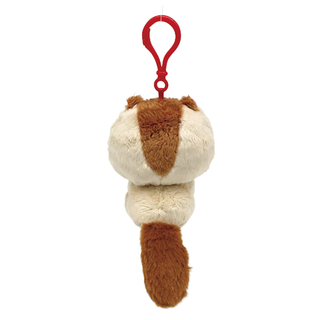 MASCOT CLIP ON SQUIRREL FLUFFY TAIL ANIMAL KT